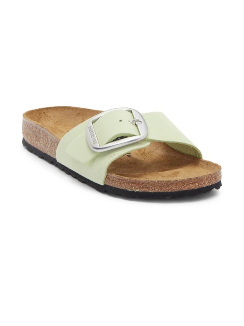 Birkenstock Madrid Big Buckle Womens Leather Slide Sandals Size 38 / US 7 Narrow